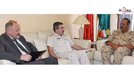 Commander-in-chief receives Russian military attache  | Bahrain | News | WAU