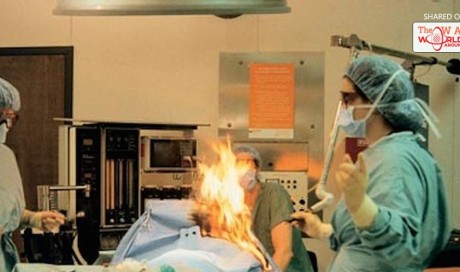 Woman Farts During Surgery, Gets Badly Burned