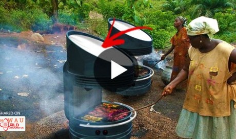 Amazing! Solar-Powered Barbecue Can Cook Meals Even At Night!