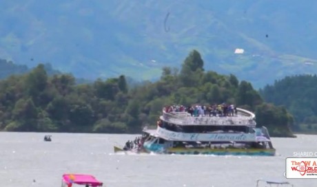 Nine dead after Colombia tourist boat sinks in reservoir