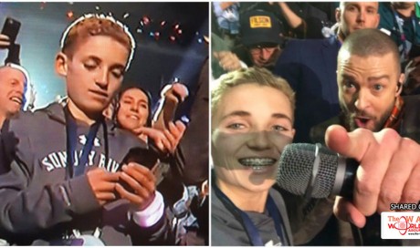 “Selfie Kid” Goes Viral After Stealing The Spotlight From Justin Timberlake’s Super Bowl Performance