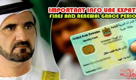 IMPORTANT Info Expats! Emirates ID Expiry Fines and Renewal Grace Period!
