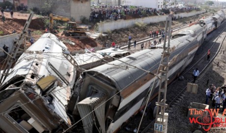 At least seven people killed in train derailment in Morocco

