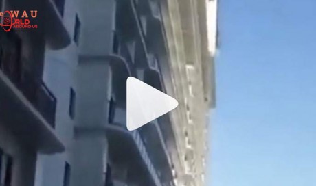 Scary video of buildings swaying as strong quake hits Philippines