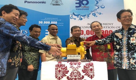 Panasonics Cumulative Water Pump Production in Indonesia Tops 30 Million Units 