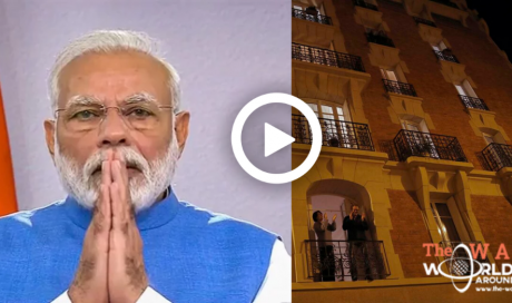 Watch: Narendra Modi's Idea of Applauding The Medical Staff Already Executed In Spain    