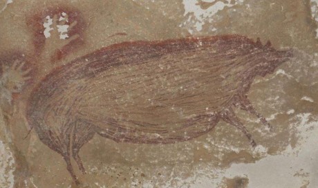 Climate change destroying world's oldest animal painting