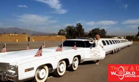 Photos : See the Longest Car in the World, It has a Swimming Pool | Technology | WAU