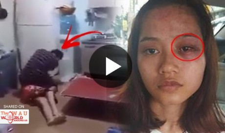 This Man Was Caught Mercilessly Beating A Lady! Netizens Cry For Justice!