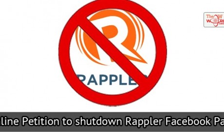 Netizen Creates An Online Petition To Shut Down Rappler's Facebook Page! READ THE REASON HERE