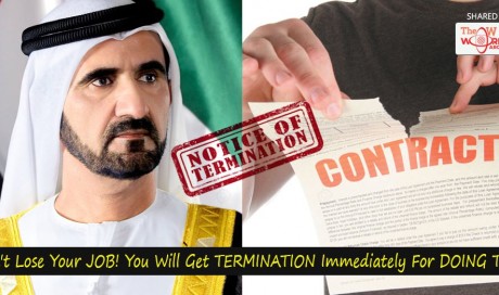 Leave without notice can result in termination