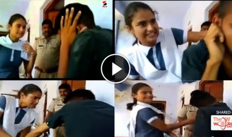 SHOCKING Video Will Shows How Indian Girls Are Now A Days!! Indian Girl Beating Boy in Police Station! | Blog | Life | WAU