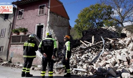 New Strong Earthquake Hits Italy, Buildings Collapse | News | WAU