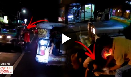 Watch: Jeepney Hits Two People Riding A Motorcycle! What happens Next Will Surely Shock You! | Life | WAU