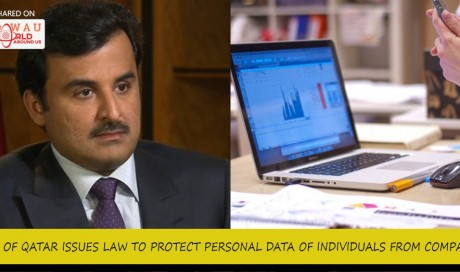 Emir of Qatar issues law to protect personal data of individuals from companies