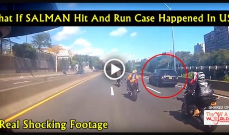 Real Footage Will Shock You. Car Driver Hits Bike In Terrible Way, Bikers Chased Their Family