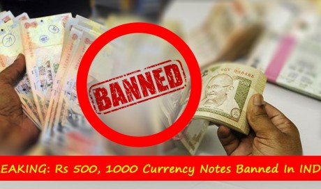 BREAKING: Rs 500, 1000 Currency Notes Banned In INDIA, New 2000 Note To Be Introduced, ATM & BANKS CLOSED Tomorrow! | News | WAU