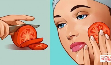 If You Rub A Freshly Cut Tomato On Your Face For 3 Seconds, Here`s The Amazing Effects!