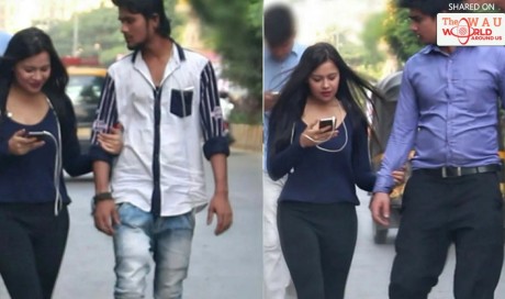 This Girl Holding Hands With Random Men In Public Is Going To Have You Laughing Really, Really Hard