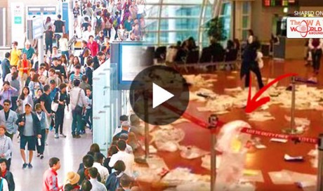 Chinese Tourists Made Korean Airport A Rubbish Dump! Look At This!
