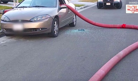 This Is What Happens When You Park Your Car In Front Of A Fire Hydrant