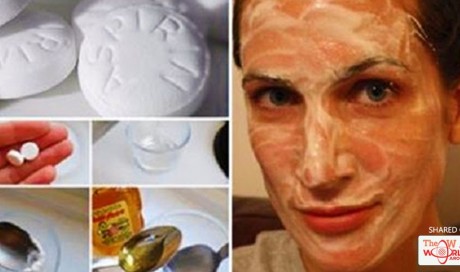 Combine Honey and Aspirin Rub On The Face For 10 Minutes. After 3 Hours Look At Yourself In The Mirror It's A Miracle!