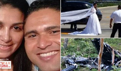 Bride killed while making dramatic helicopter entrance to her wedding