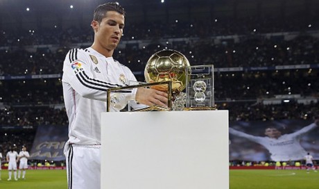 'Spectacular' year for Cristiano, says Ronaldo
