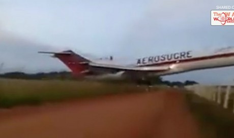 Plane crashes in Colombia after take off goes horribly wrong