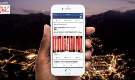 Facebook debuts 'Live Audio' on its platform