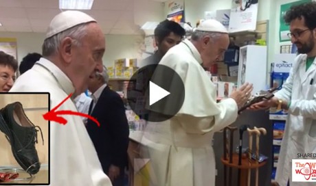 Pope Francis Bought His Shoes In A Pharmacy And His Humble Act Shocked The World! WATCH HERE!