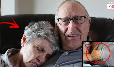 Tear-jerking: Husband Explains Why Wife With Dementia Slips Her Hand Under His Shirt 