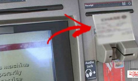 WARNING: Don't Take Receipts From Cash Registers And ATM's After Transactions! FIND OUT WHY HERE!