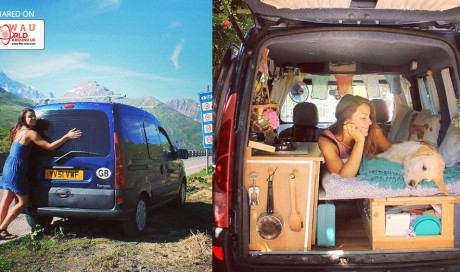 She Bought An Old Van… Her Next Move Is All Your Hippy Dreams Come True.