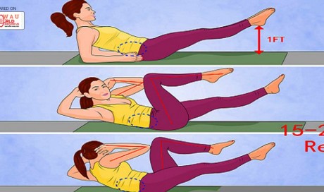 Here Are Some Exercises To Burn Your Belly Fats In Less Than A Month