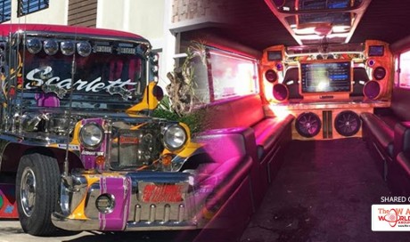 MUST SEE! This OFW Owns a Jeepney Worth 1 Million Pesos! It Even Has Wi-Fi, Aircon, Karaoke, and a Flat Screen TV!