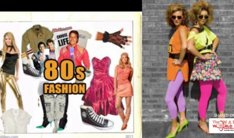 How to flaunt fashion from 1980s era
