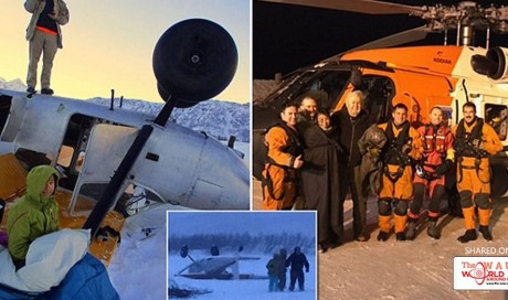 Pilot reveals how he and his brave family - including his 12-year-old daughter- survived a plane crash in the middle of the Alaskan wilderness