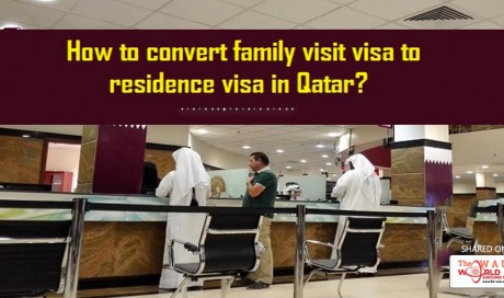 How to convert Qatar Family Visit Visa to Family Residence Visa
