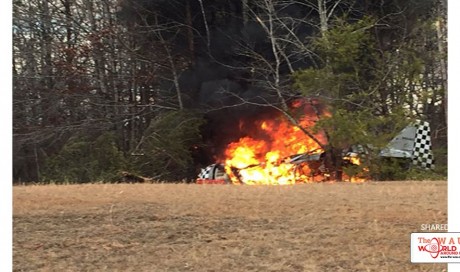 Pilot, 84, ID'd after plane crashes, catches fire in Burke Co
