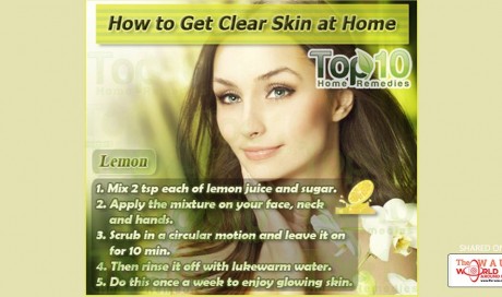 How to Get Clear Skin at Home