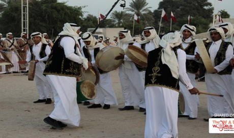 A traditional dance of Arabian countries like Saudi, Qatar!!!!