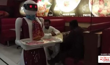 Watch: In this Pakistan restaurant, a robot serves you 