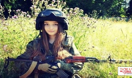 She is probably the world's most beautiful soldier-and she is definitely no softie! 