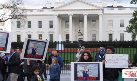 Syrians in Washington call for Bashar al-Assad's ouster
