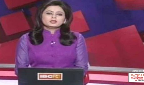 TV anchor reads out breaking news of husband’s death