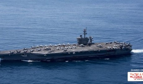North Korea 'ready to sink' US aircraft carrier Vinson