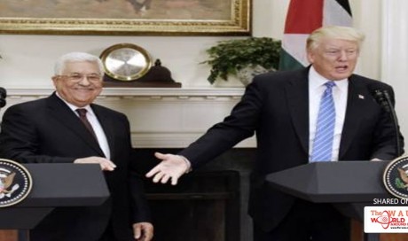 Trump deletes tweet saying it was an ‘honour’ to meet Abbas