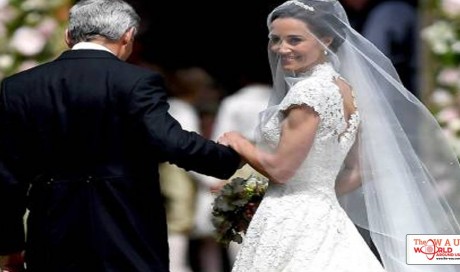 Pippa Middleton: famously the bridesmaid, now the bride