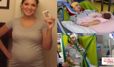 Muscle Paralysis Couldn’t Stop This Woman from Being the Best Mom She Can Be